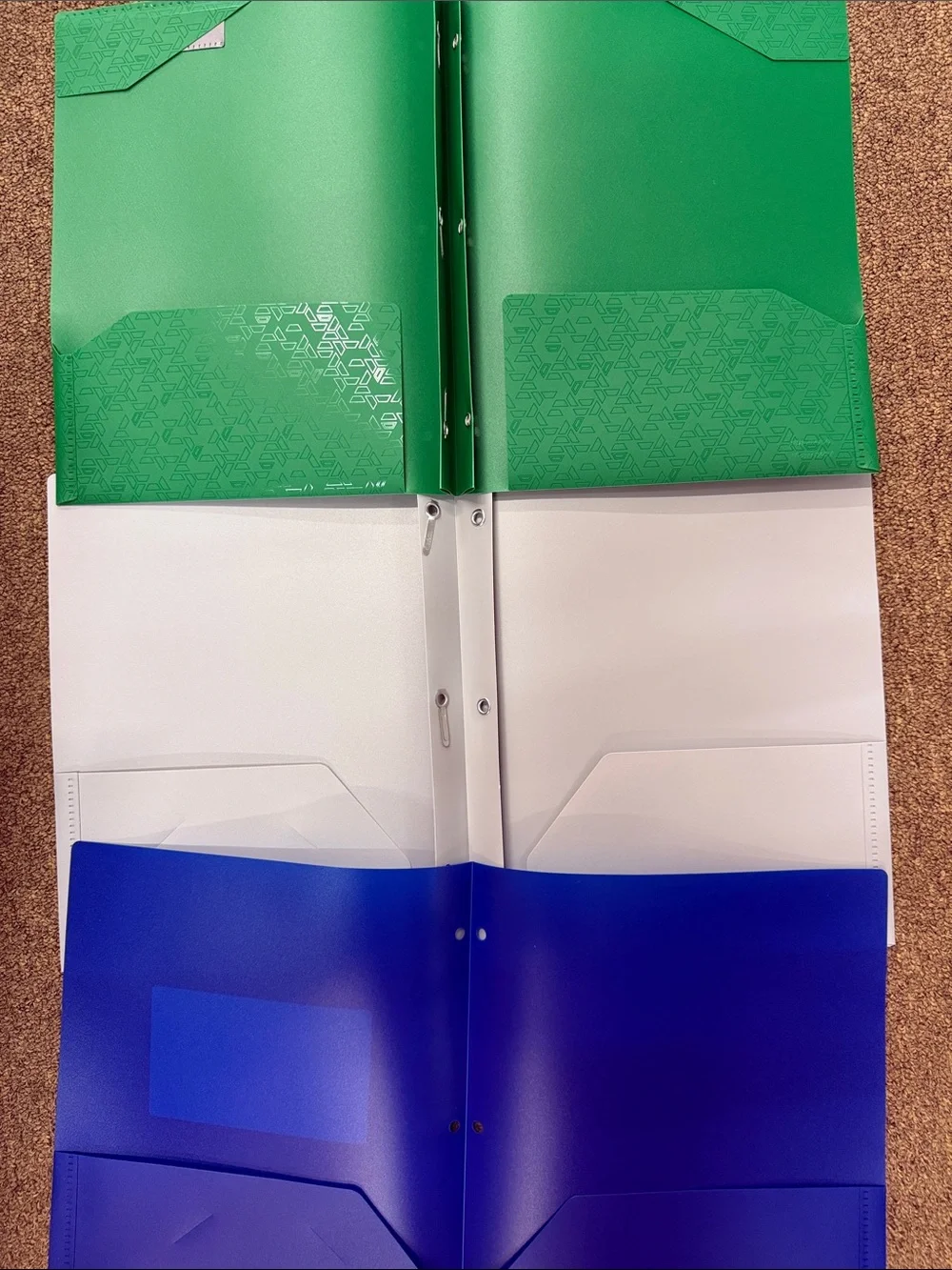 Back to school folders!  100 pieces